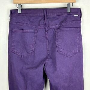 Mother Jeans Womens 34 Purple The Weekender Play Date Flare‎ Boho